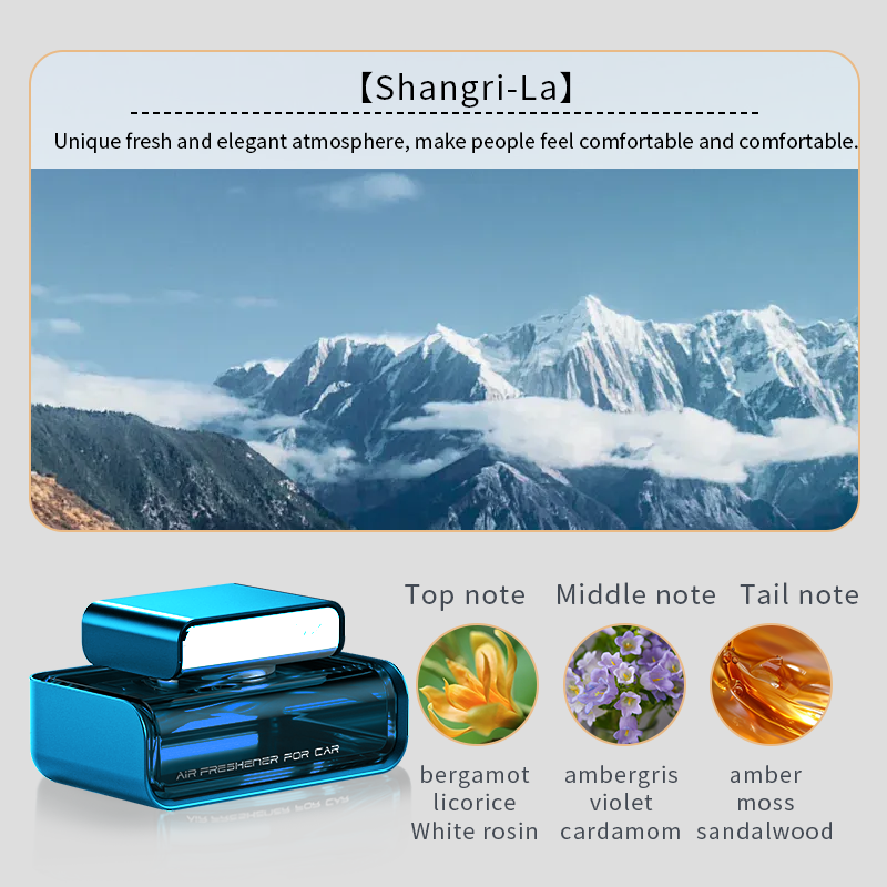 Autumn winter gifts lasting fragrance Business car perfume bottle auto scents accessories car air freshener
