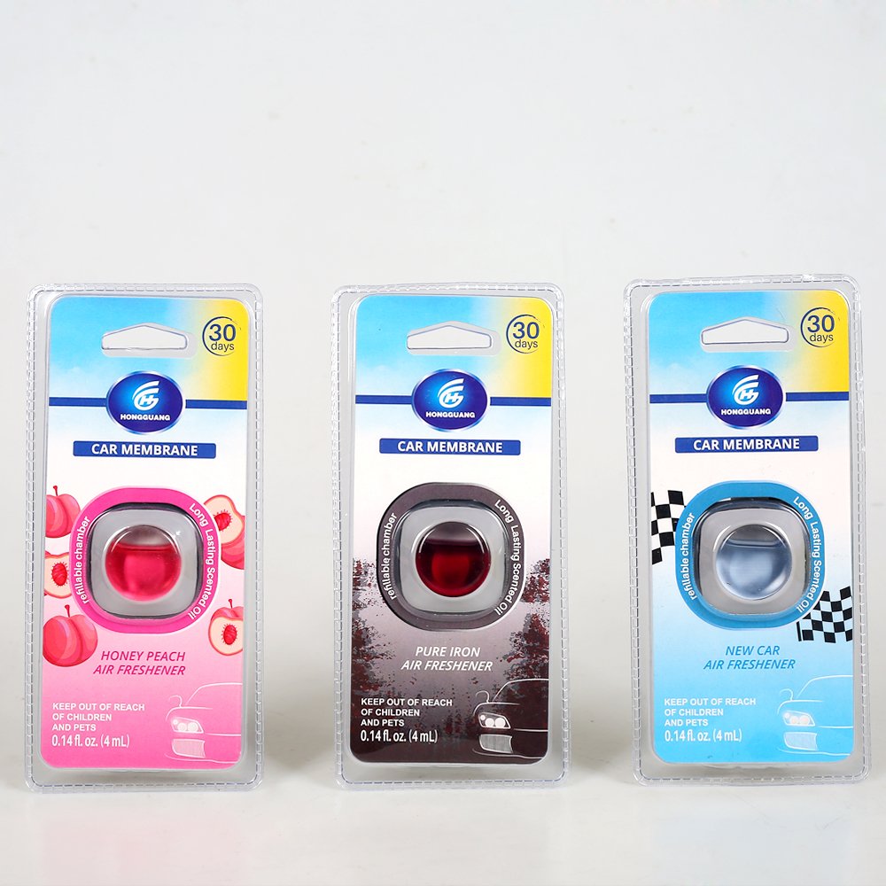 Durable Modern Liquid Air Freshener for Car Vents Custom Aroma Car Freshener Refill Long-lasting Membrane Car Freshener