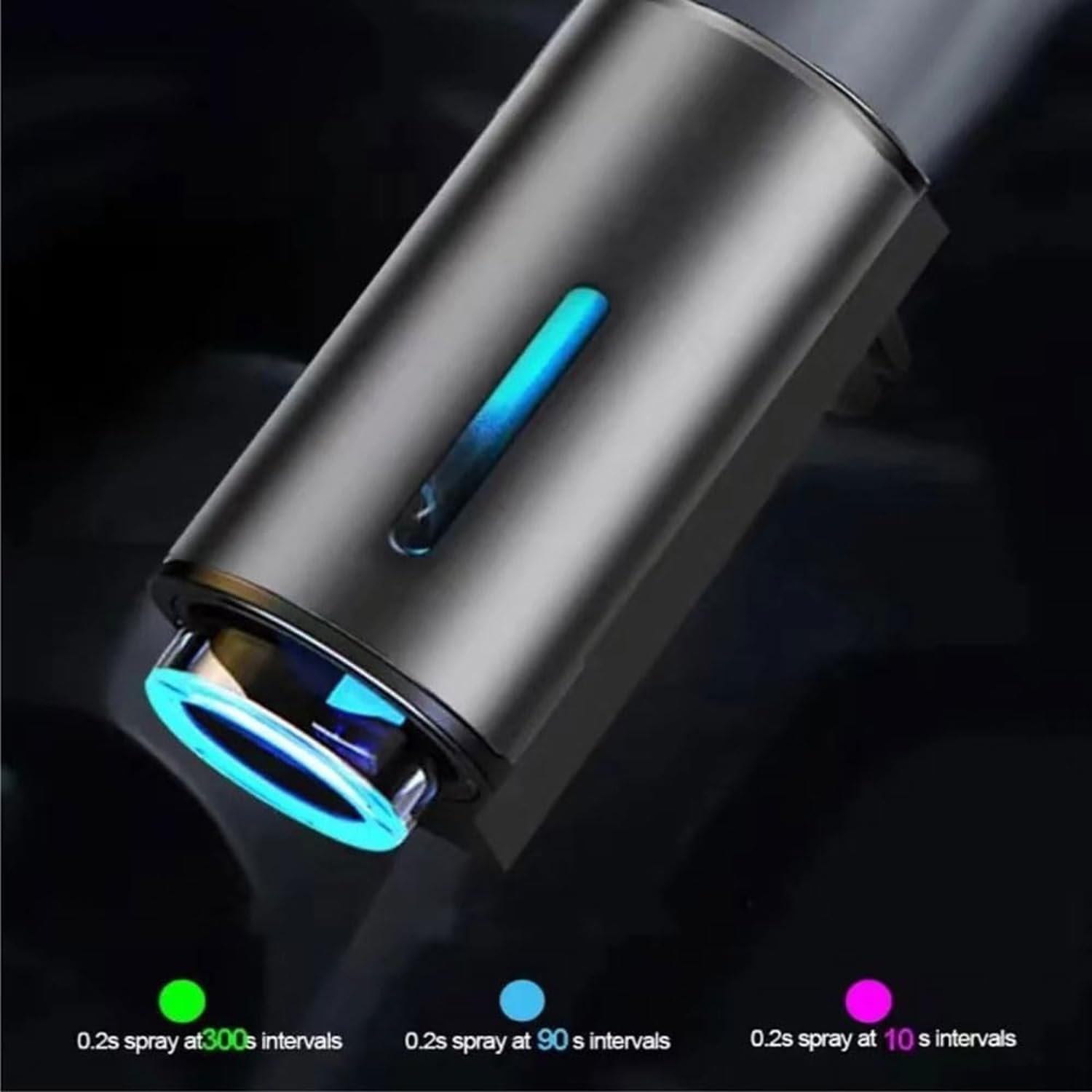 Customization Rechargeable Car Aroma Diffuser Smart Car Air Fresheners with 3 Bottles Oils
