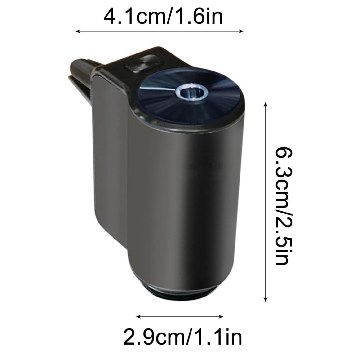Customization Rechargeable Car Aroma Diffuser Smart Car Air Fresheners with 3 Bottles Oils