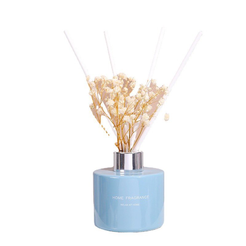 Manufacturer OEM 120ml reed diffuser gift set air freshener luxury scent oil reed car fragrance diffuser
