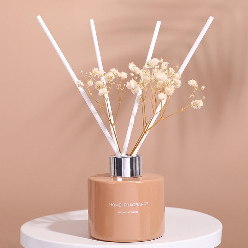 Manufacturer OEM 120ml reed diffuser gift set air freshener luxury scent oil reed car fragrance diffuser