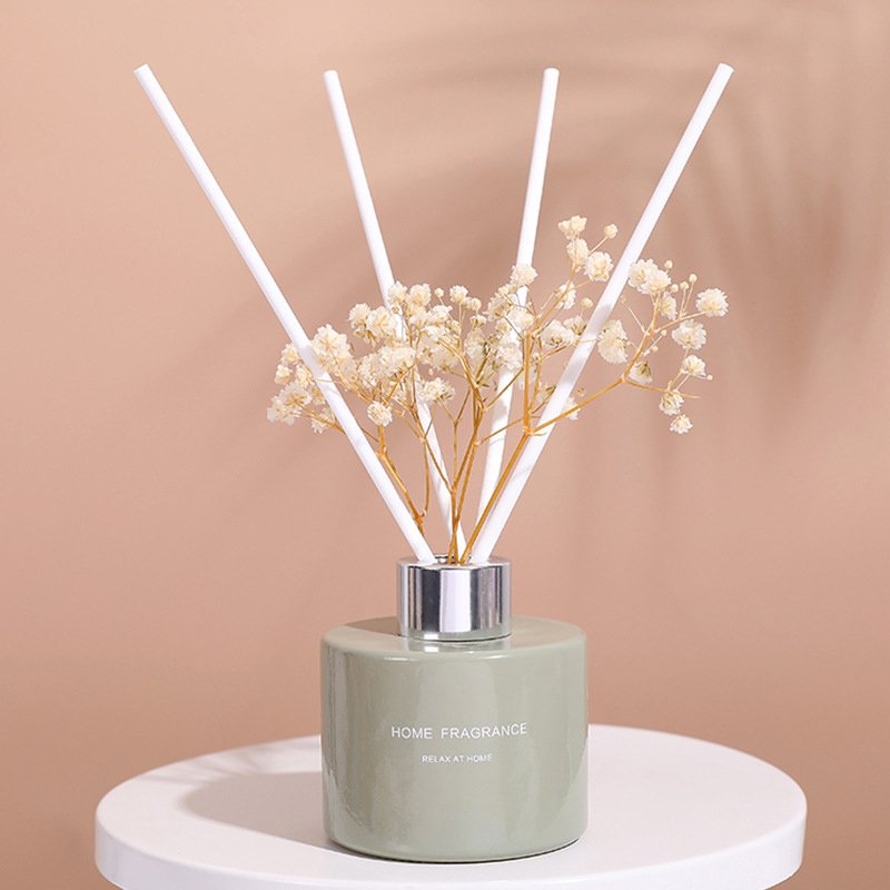 Manufacturer OEM 120ml reed diffuser gift set air freshener luxury scent oil reed car fragrance diffuser
