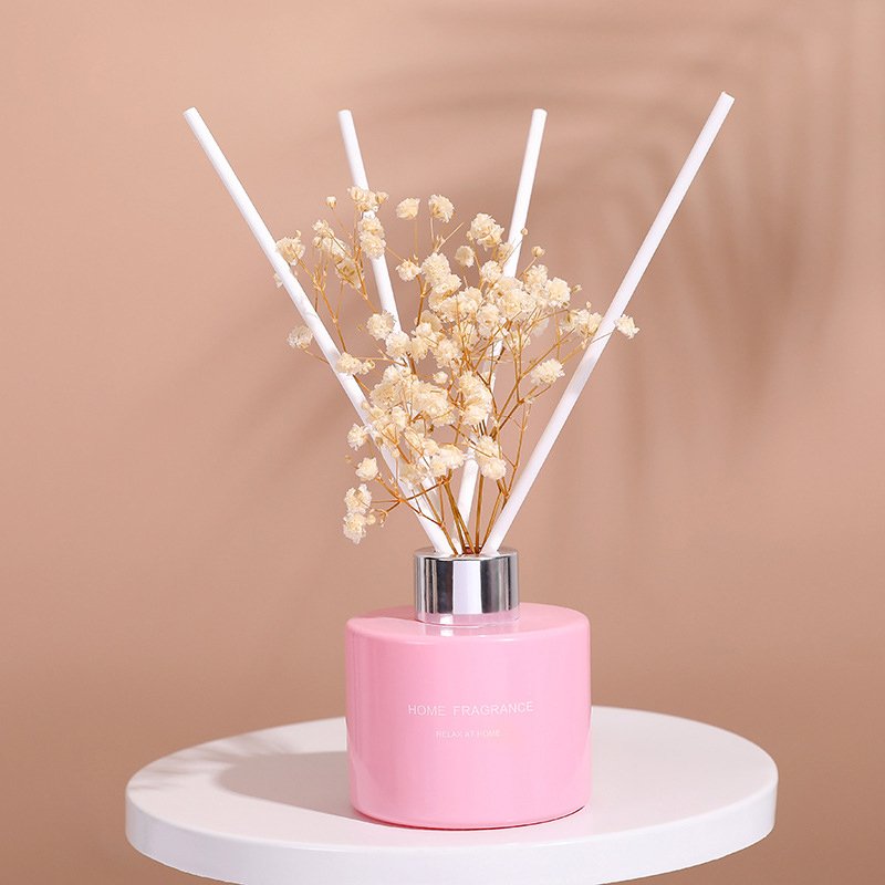 Manufacturer OEM 120ml reed diffuser gift set air freshener luxury scent oil reed car fragrance diffuser