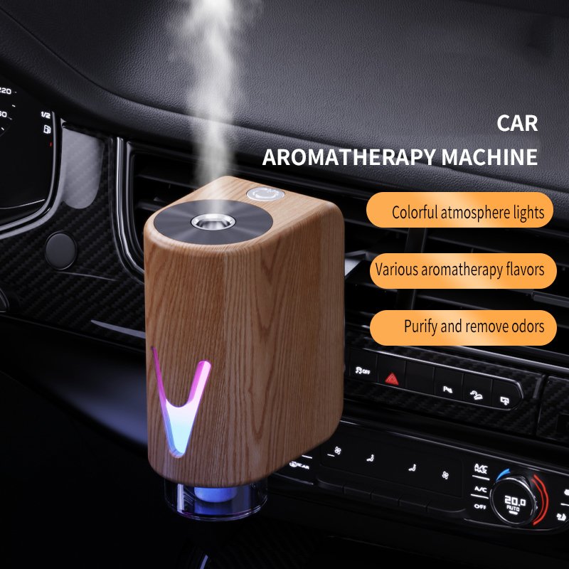 Wholesale 10Ml Aroma Essential Oil Ultrasonic Car Air Freshener Diffuser Perfume Mini Plastic Aroma Diffuser For Car Home