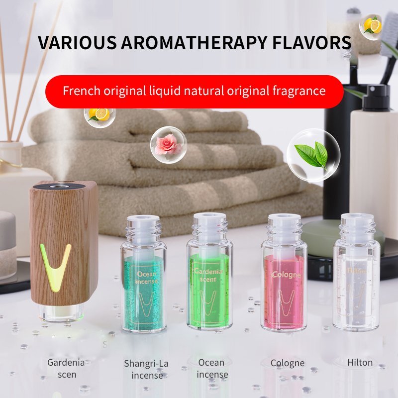 Wholesale 10Ml Aroma Essential Oil Ultrasonic Car Air Freshener Diffuser Perfume Mini Plastic Aroma Diffuser For Car Home