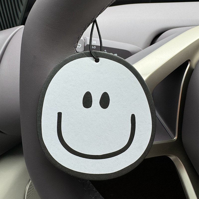 Manufacturers car hanging accessories freshener watch printed shape perfume paper car air fresheners