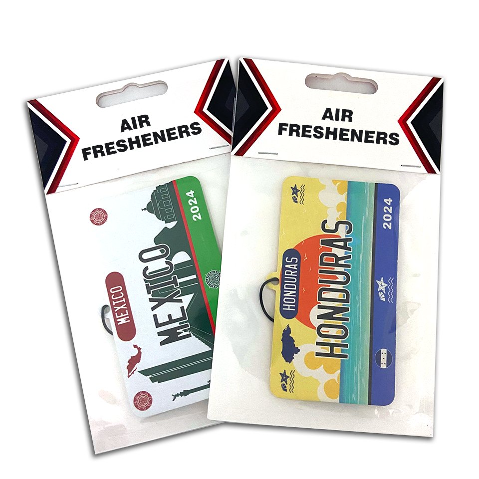 Custom logo cute design car air freshener hanging paper personalized different scent air refreshner fragrance gift