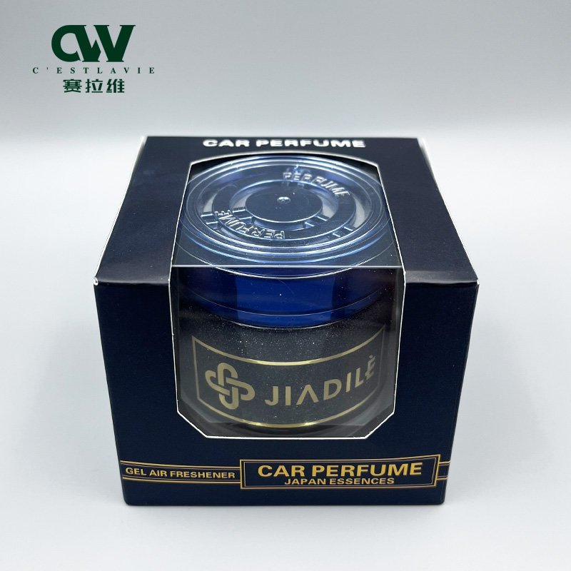 Japan Essential Oil Long Lasting Luxury Fragrance Air Spencer Custom Car Air Freshener Car Gel Air Freshener