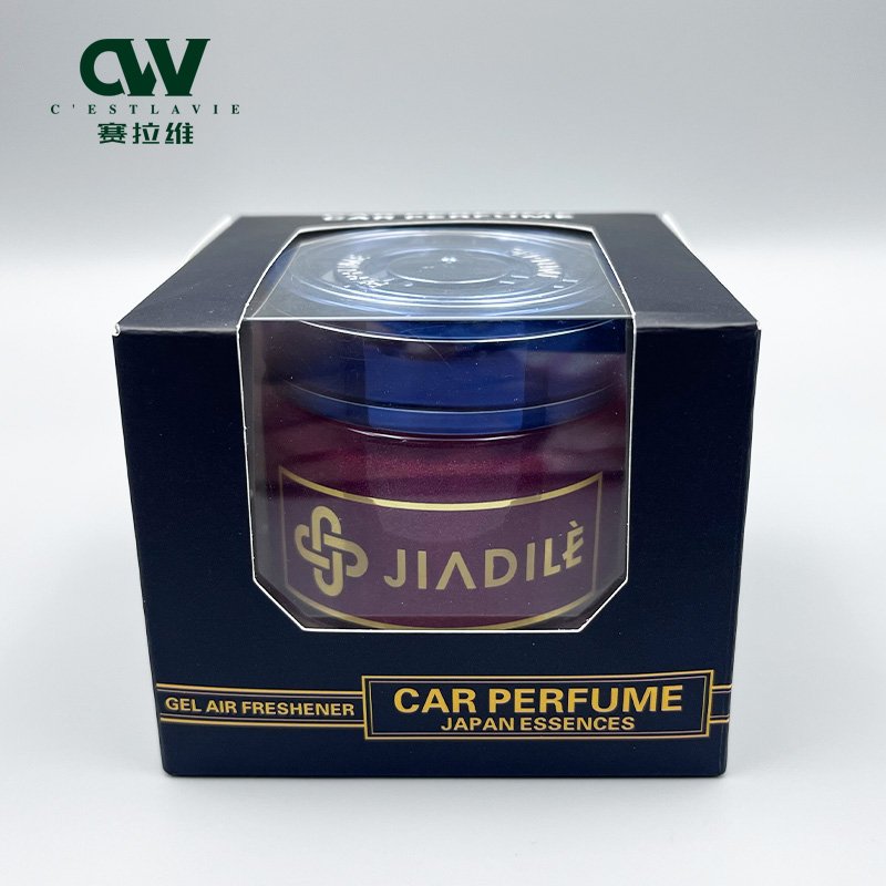 Japan Essential Oil Long Lasting Luxury Fragrance Air Spencer Custom Car Air Freshener Car Gel Air Freshener