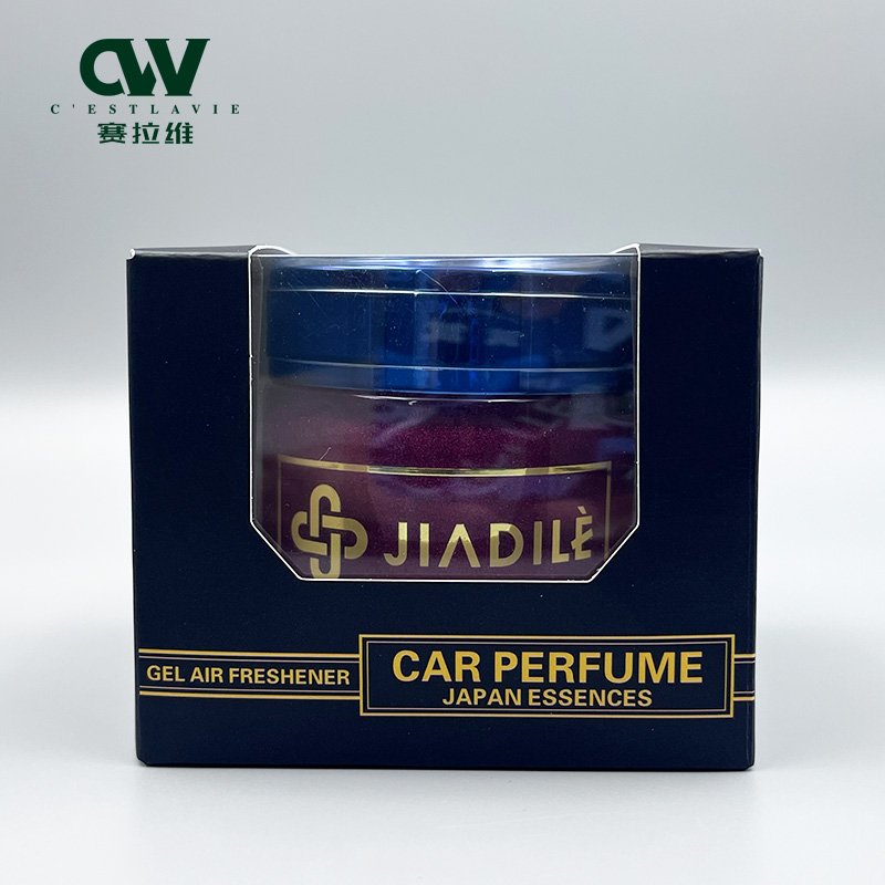 Japan Essential Oil Long Lasting Luxury Fragrance Air Spencer Custom Car Air Freshener Car Gel Air Freshener