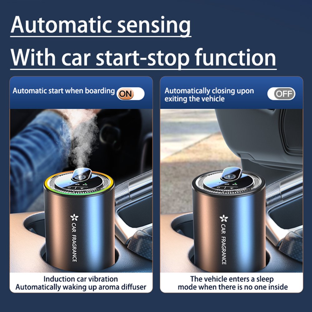 2023 New Products Smart Car Fragrance Diffuser Spray Car Scent Air Freshener Electronic Car Diffuser