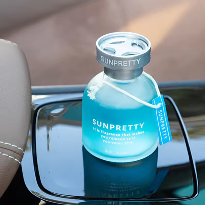 High Quality Car Interior decoration Perfume bottle 65ml Natural Plant Flavor Essential Vegetable Oil Car Perfume