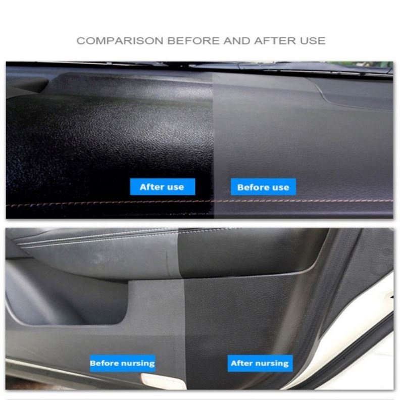 120ml Car coating Car interior cleaner Polish Wax Plastic Leather Retreading Agent Automotive Interior Cleaner Wax Paint NEW