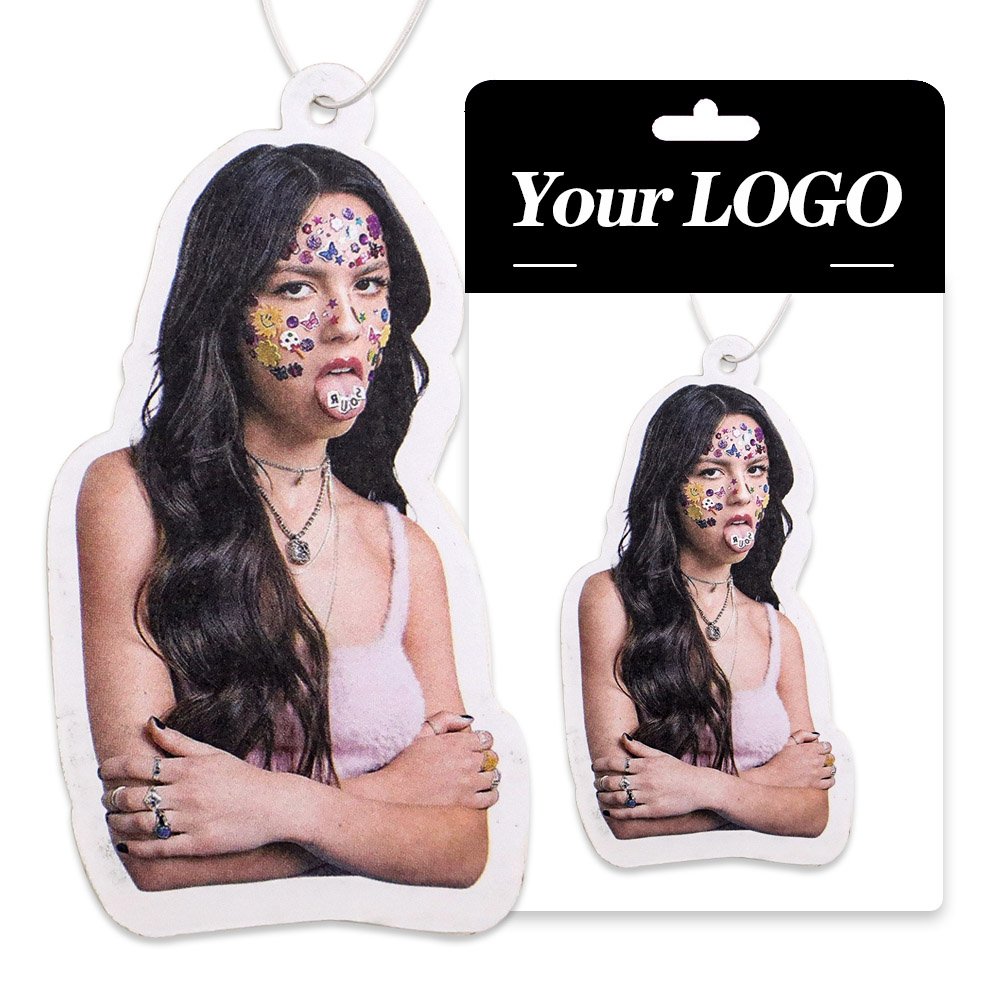 free shipping car perfume cotton paper material adult sexy girl private label car air freshener