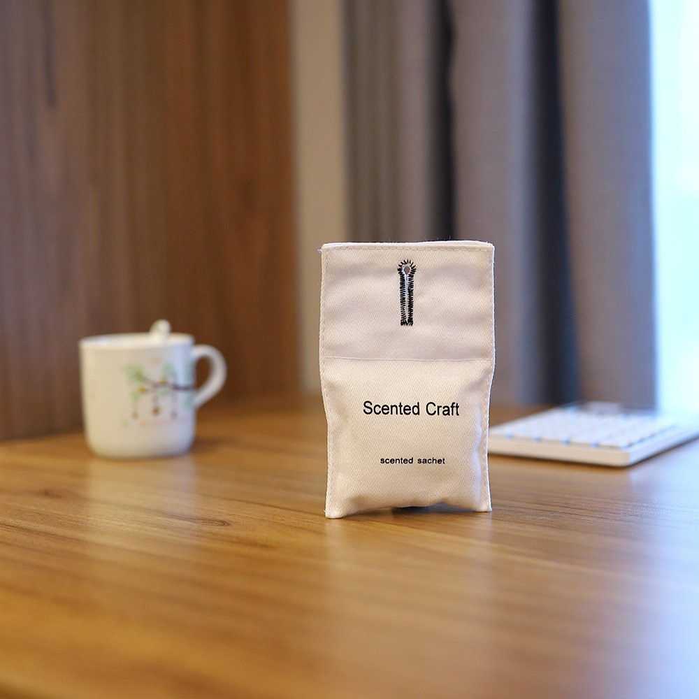 Hot Sale Linen Aroma Scented Car Fragrance Sachet Bags Hanged Pendant Home Scented Sachet Luxury
