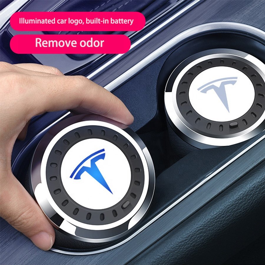 Car Interior Accessories 2024 Custom Air Freshener Car Perfume Bottle Car Aromatherapy For Tesla