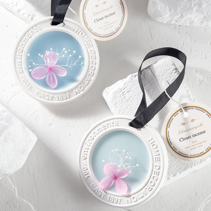 Gypsum aromatherapy wax piece wardrobe Fresh wardrobe household indoor fragrance tablet natural fragrance lasting fragrance
