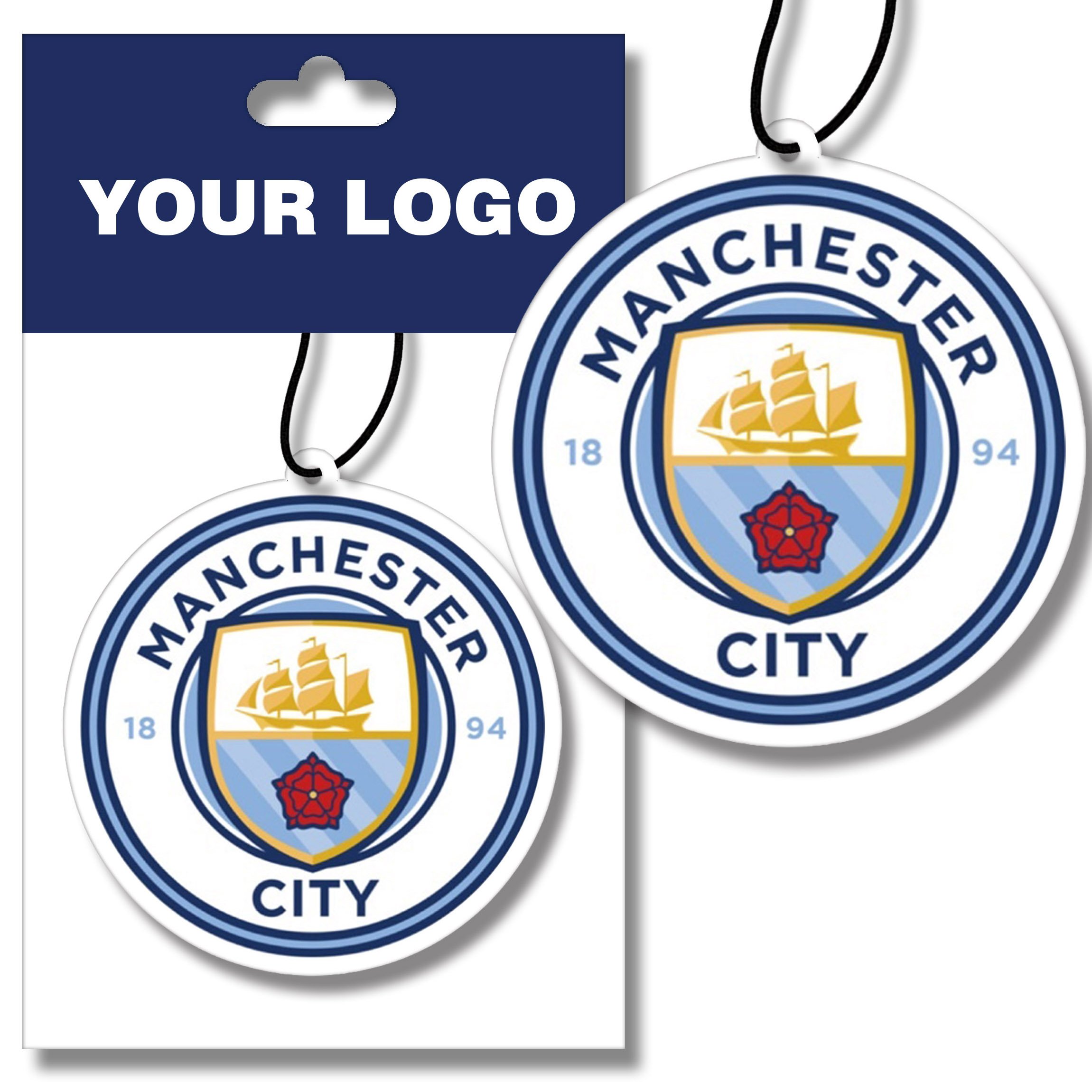 Long Lasting Scent 12-17 Days Hanging Scent for Football Basketball Sport Custom Logo Design Hanging Paper Car Air Freshener