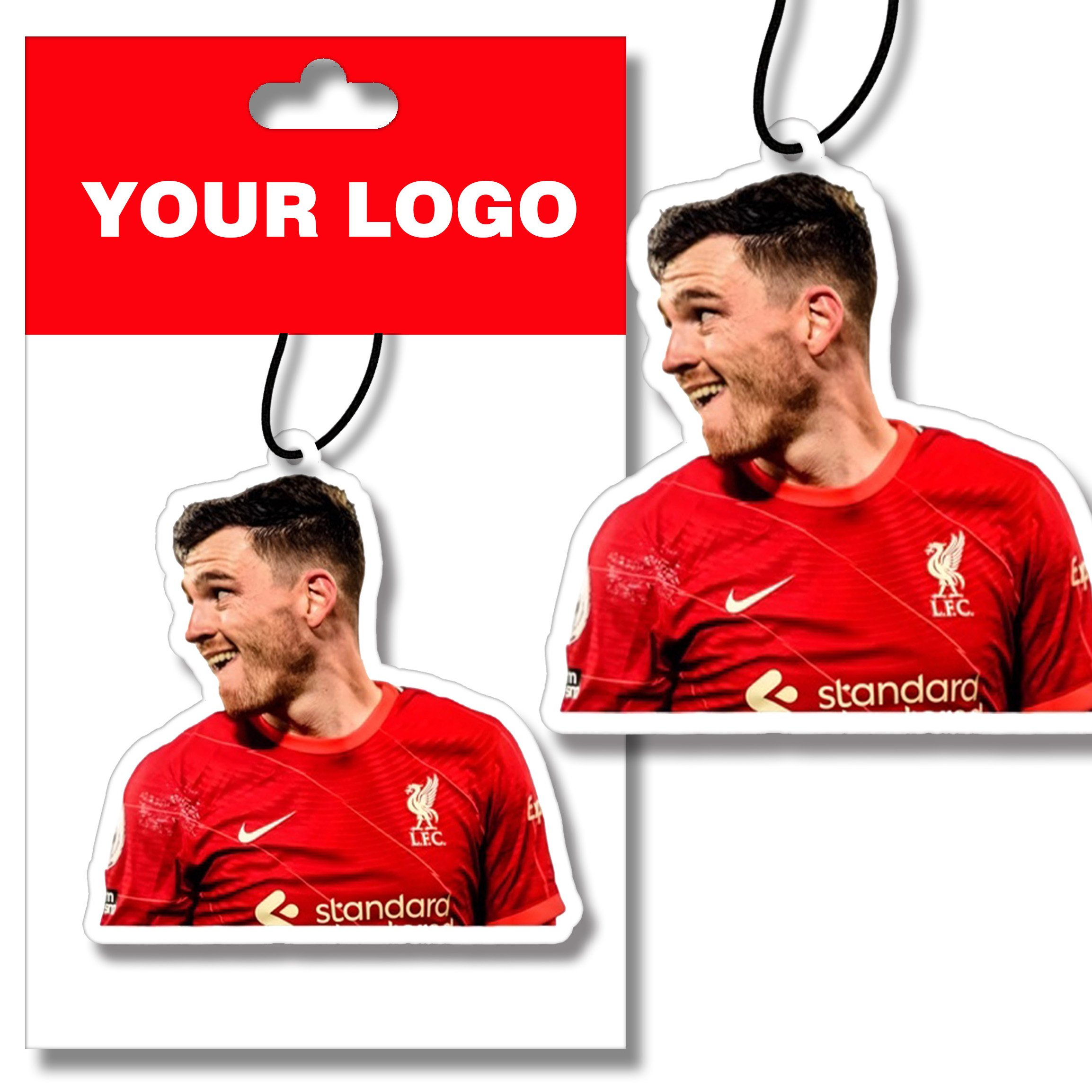 Long Lasting Scent 12-17 Days Hanging Scent for Football Basketball Sport Custom Logo Design Hanging Paper Car Air Freshener