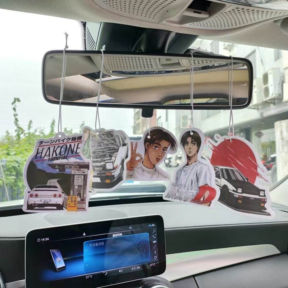 Popular Distributor Optional Fragrance Smell Hanging Paper Air Freshener For Car With Blind Box