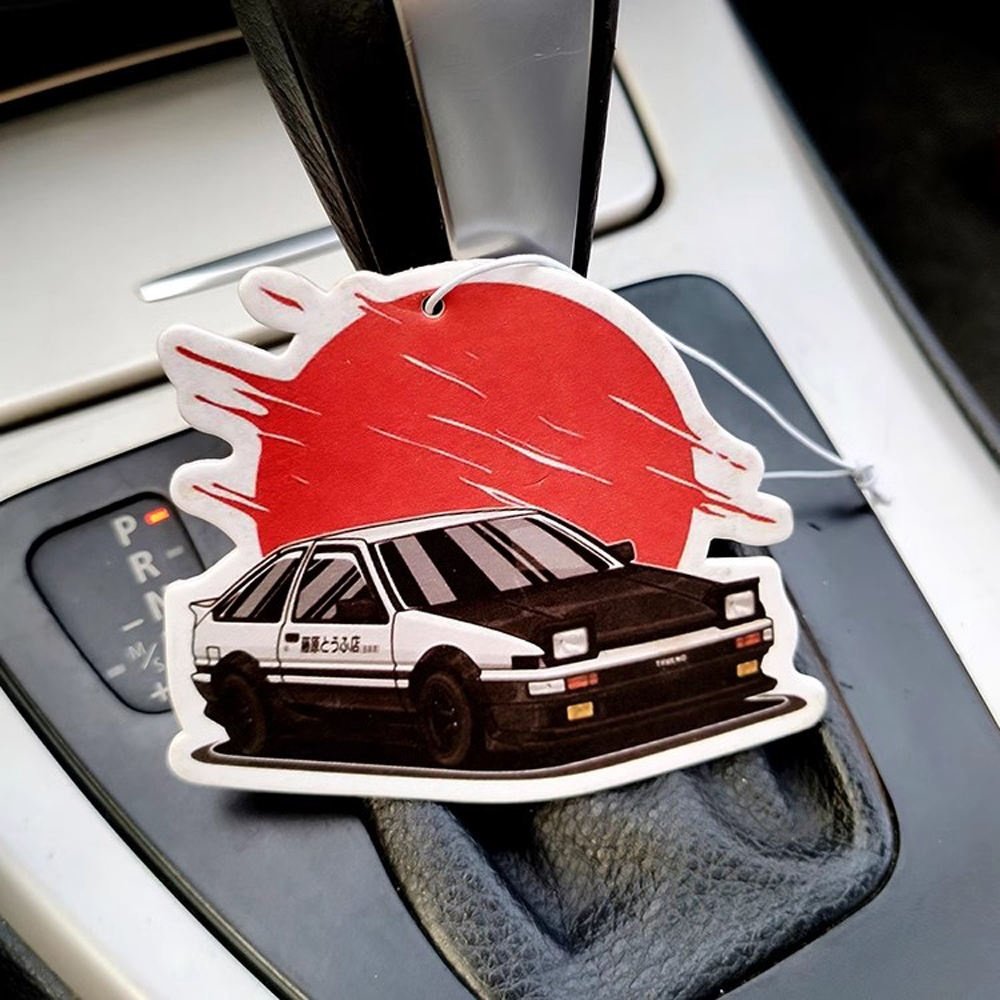 Popular Distributor Optional Fragrance Smell Hanging Paper Air Freshener For Car With Blind Box
