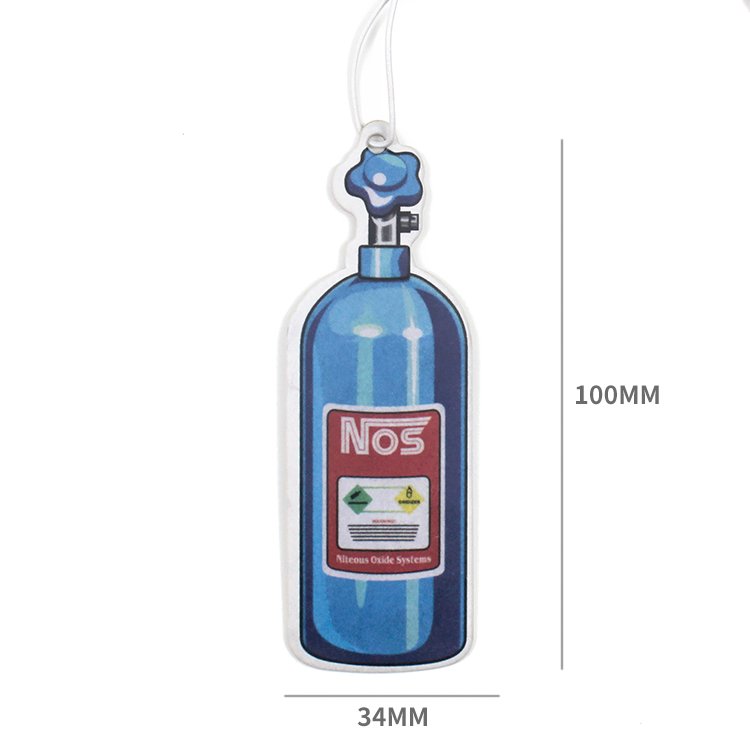 Promotional shaped long lasting scents paper car air freshener hanging