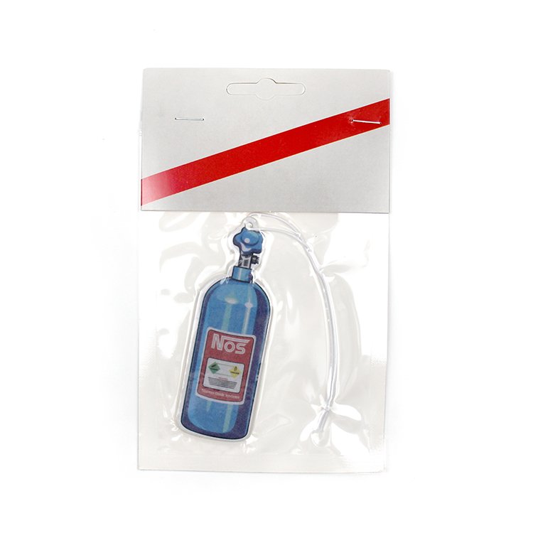 Promotional shaped long lasting scents paper car air freshener hanging
