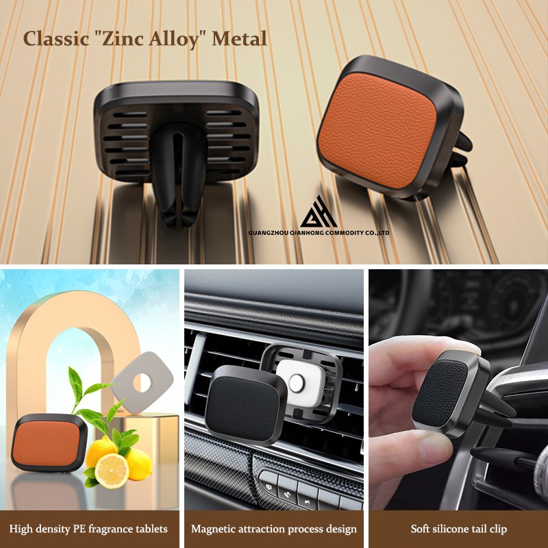 Luxury Custom Logo Sheepskin Car Air Freshener Gel Type Perfume Aromatherapy Cologne Fragrance Cool Air Conditioner Car Perfume