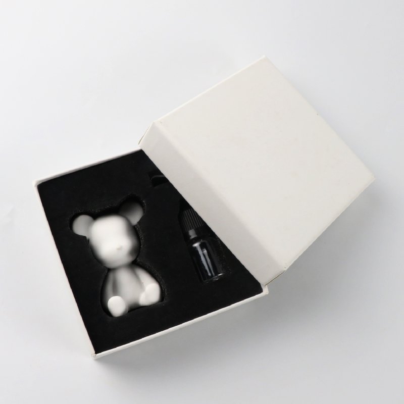 Creative High Quality Car Decoration Clip Vent Air Freshener Scented Ceramic Aroma Porcelain Fragrance Essential Oil Diffuser