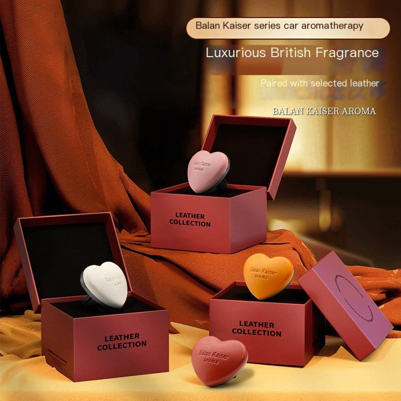 Custom Logo Solid Air Freshener Perfume Luxury Car Aromatherapy Scent Diffuser with Spray for Home Vent Placement