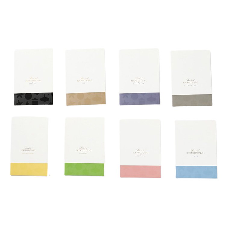 2024 Trendy Style Long Lasting Scented Leather Cards Aroma Plastic Home Car Hanging Air Freshener
