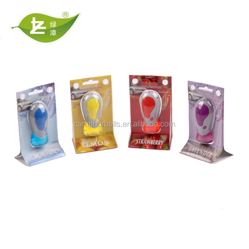 Factory direct sale essential oil liquid car perfume vent clip car air freshener diffuser vent clip up to 30 days