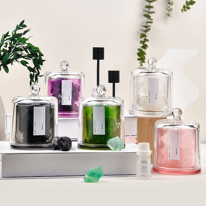 Wholesale Home Crystal Aromatherapy Stones Crystal Stone Fragrance Oil Diffuser