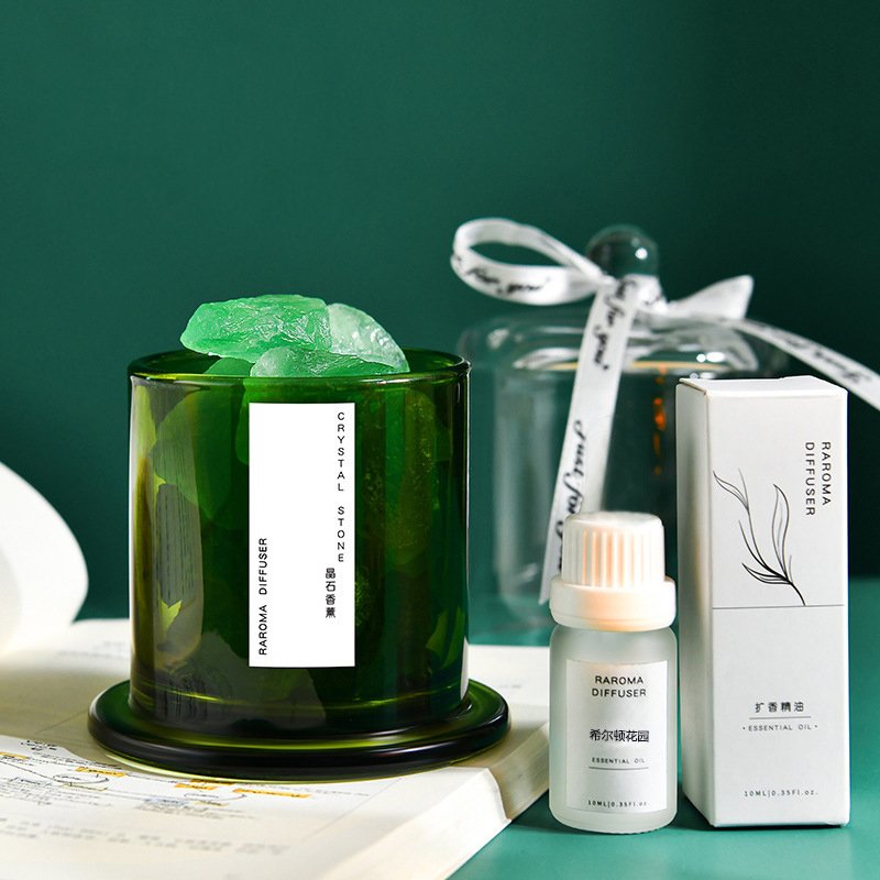 Wholesale Home Crystal Aromatherapy Stones Crystal Stone Fragrance Oil Diffuser