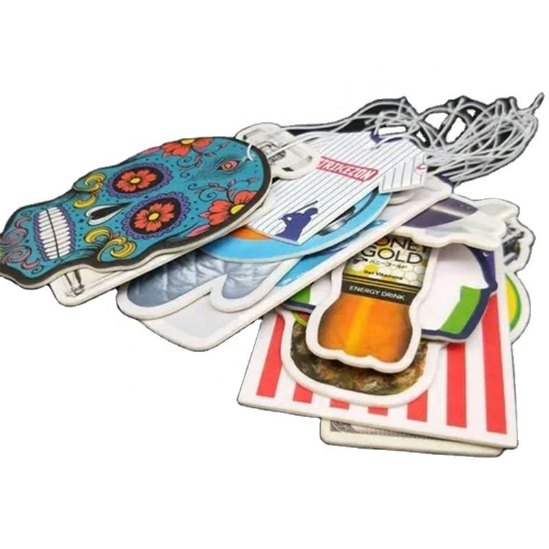 fragrance Paper Air Freshener Cotton Paper Perfume Fragrance Scented With 12 Pieces Blind Box