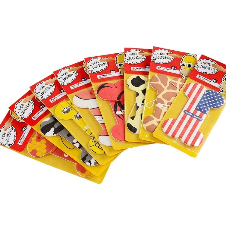 fragrance Paper Air Freshener Cotton Paper Perfume Fragrance Scented With 12 Pieces Blind Box