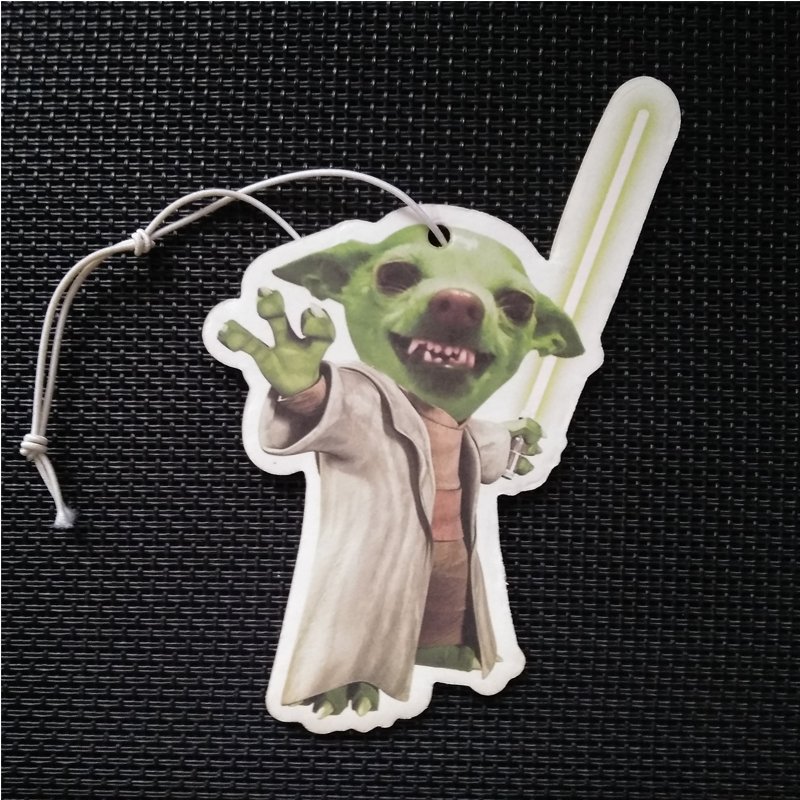 Customized Size Scent Perfume Hanging Paper Car Air Freshener Custom OEM Logo Krell Design Fragrance Origin Type Washroom Shape