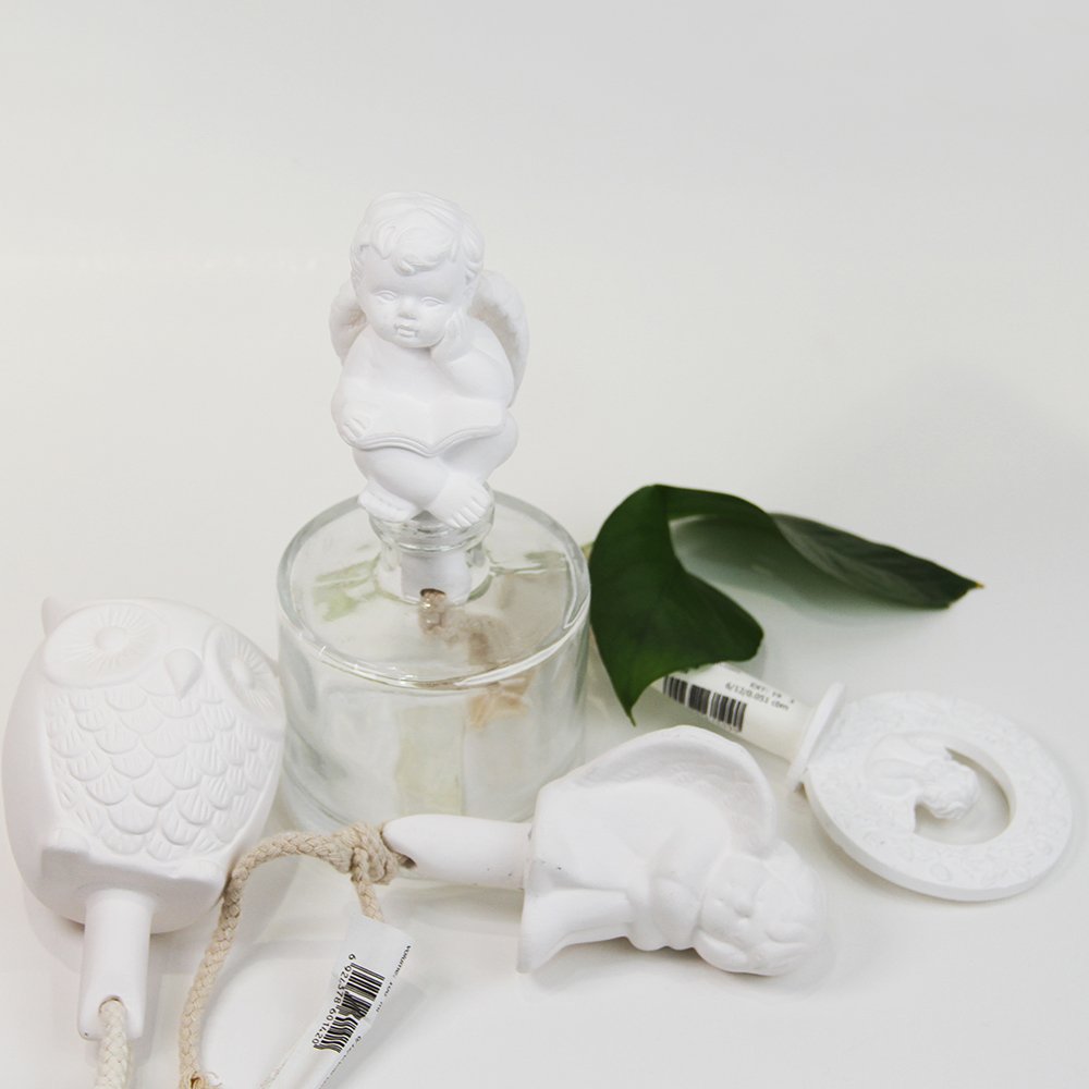 Popular Wholesale Eco-friendly Scented Ceramic Bird Car Freshener With Clip