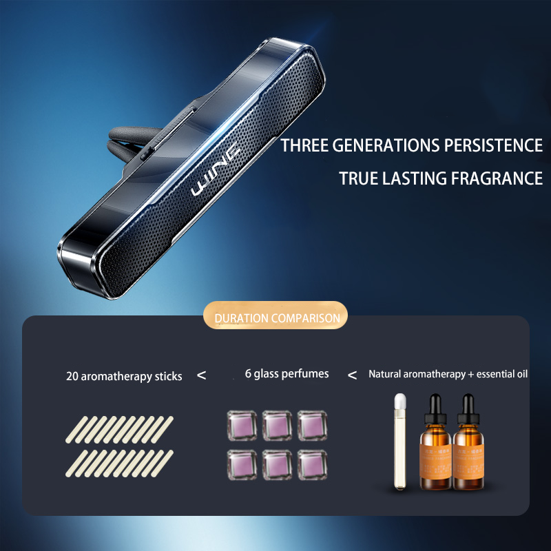 UUINE Luxury car Lasting Fragrance vent clip perfume diffuser Air freshener for car vent clip