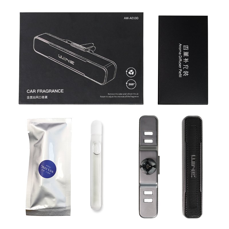 UUINE Luxury car Lasting Fragrance vent clip perfume diffuser Air freshener for car vent clip