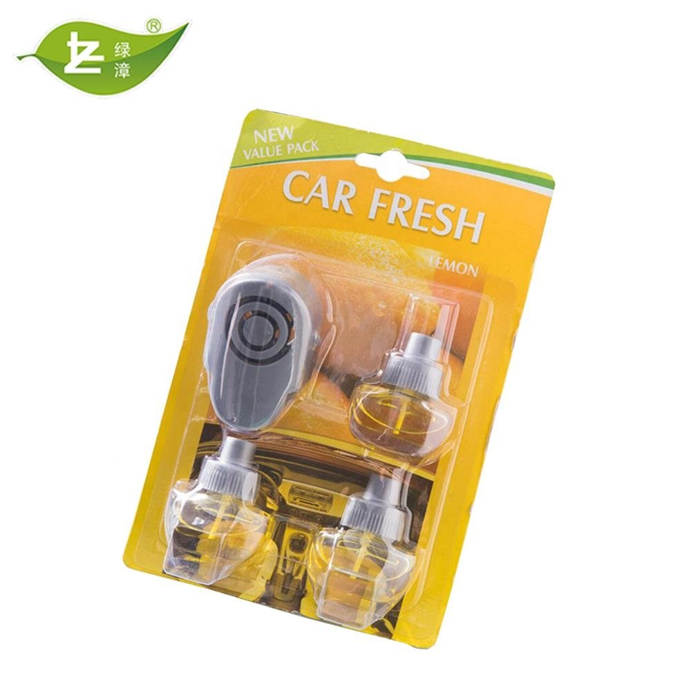 Factory price Promotion Gift 3 In 1 Liquid car vent air freshener