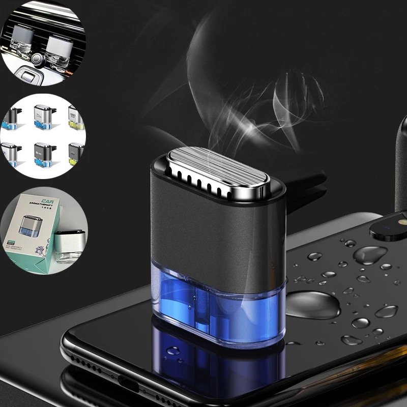 Factory spot car air outlet aromatherapy aluminum alloy liquid car aromatherapy