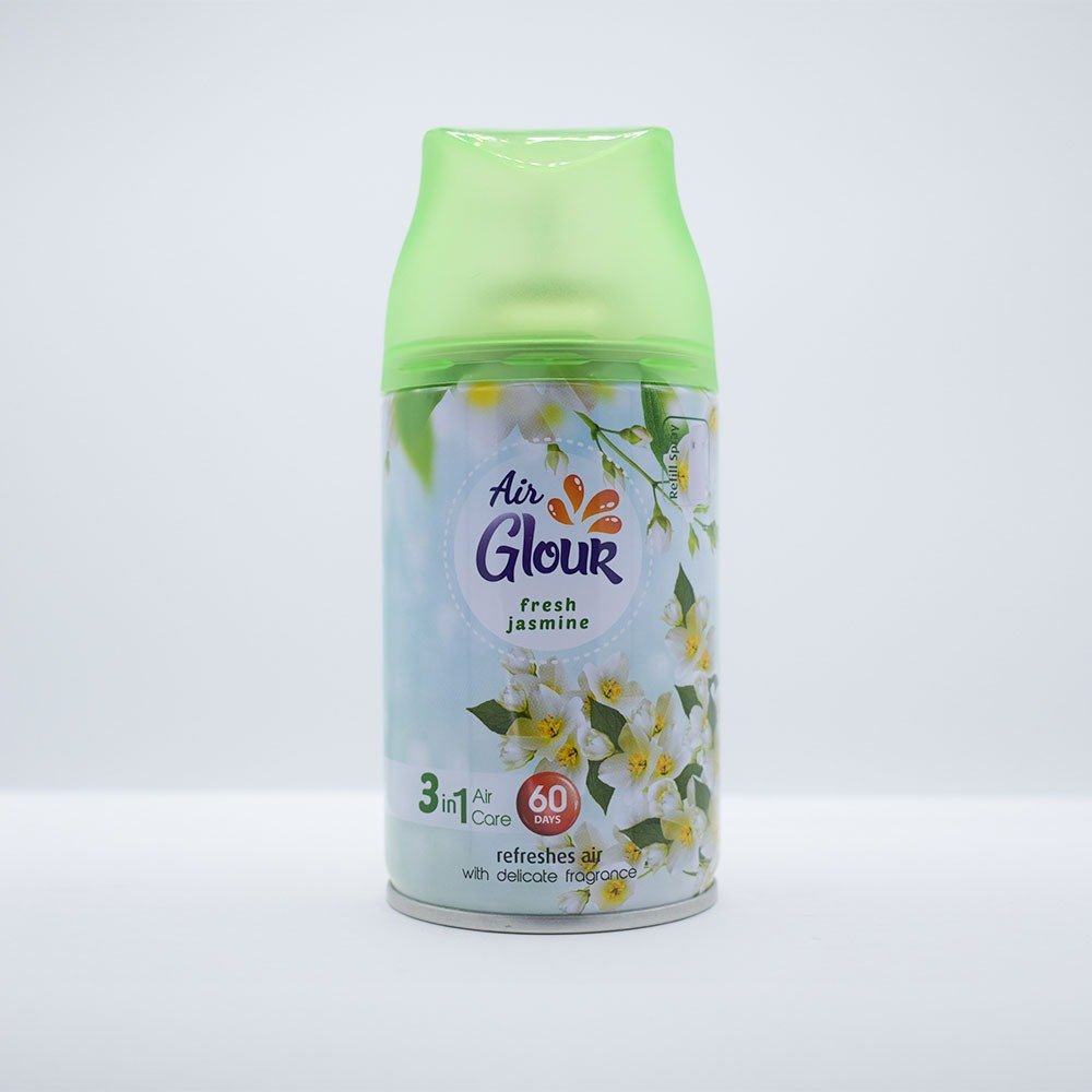 250ml Eco-Friendly Air Glour Fresh Jasmine Room Spray Private Label Air Freshener for Car Home Office for Hotels Made in Turkey