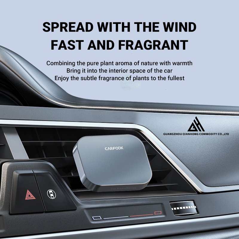 Luxury Modern Rose Scented Air Purifier Car Freshener Perfume Clip Vent Placement Gel Spray Home Aromatherapy Air