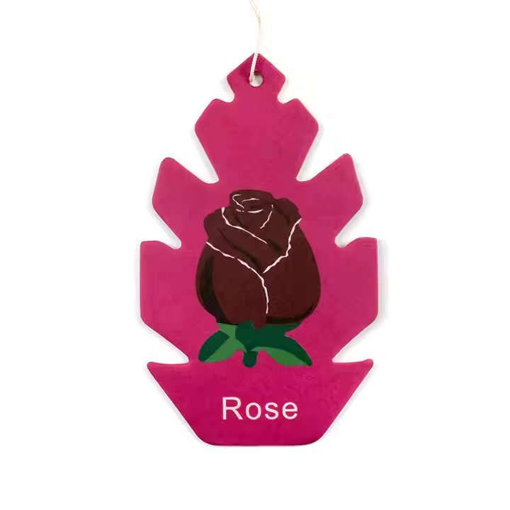 Air freshener logo double scent car odor fast delivery time custom paper car