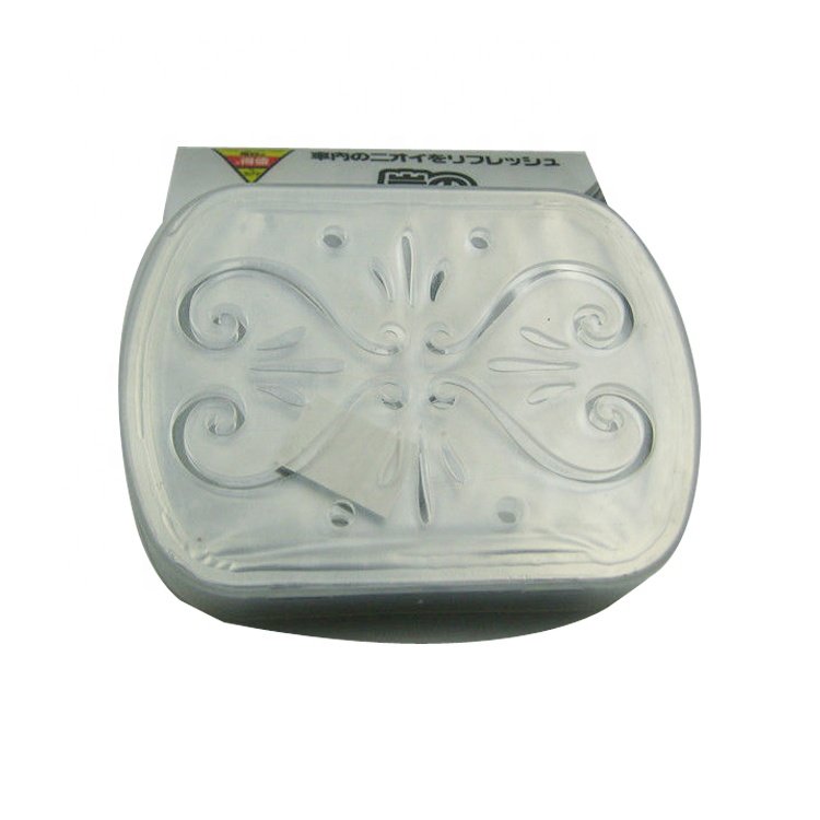 Empty Container Underseat Car Air Deodorizer Small Block Gel Air Freshener Plastic Container