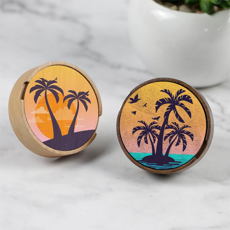 Custom Logo Luxury Aromatic Wood Diffuser Black Walnut Wood Car Perfume Diffuser Clip For Gift