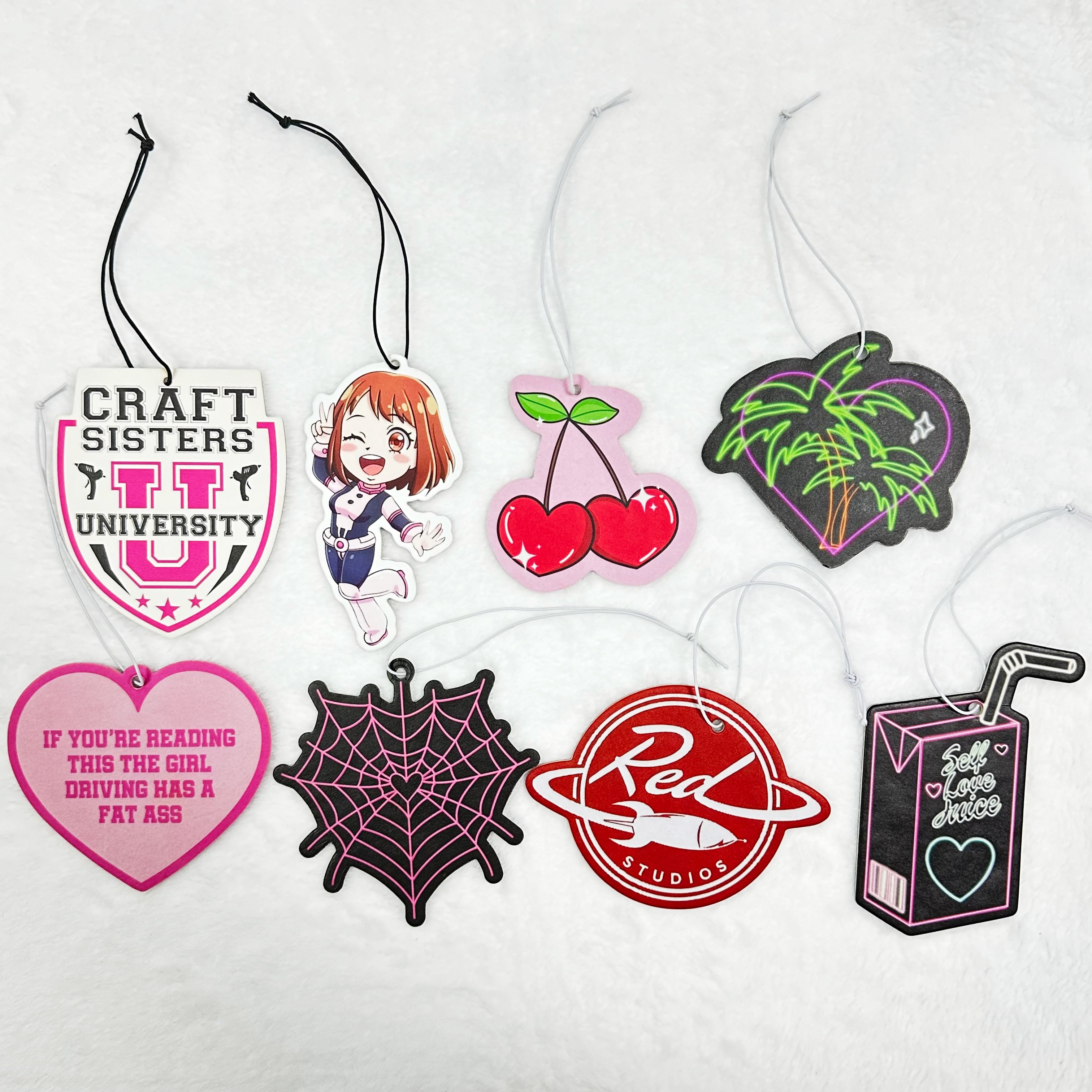 New Long Lasting All Scents Designer Printed Paper Liquid car Logo Scented Custom Air freshener For Gift