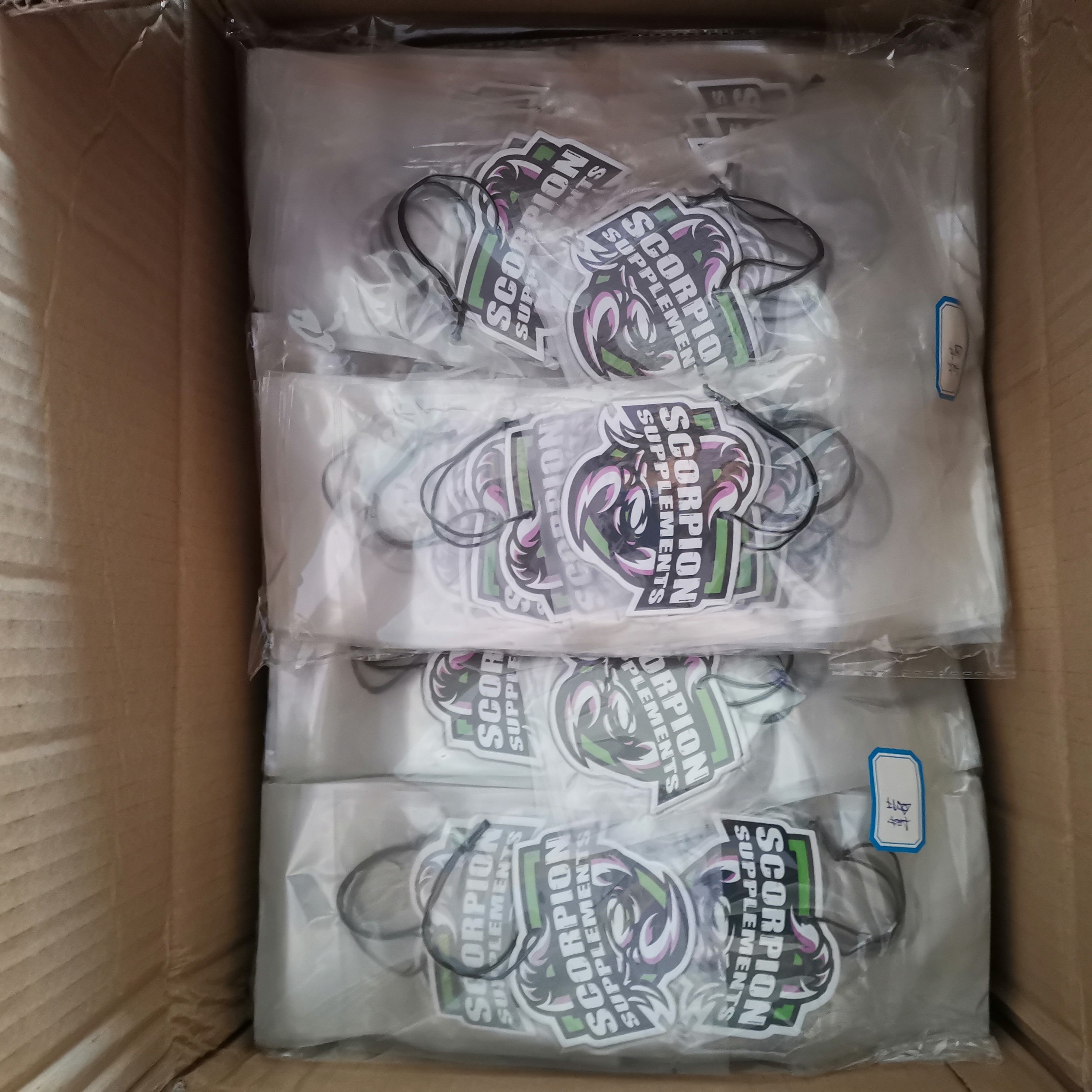 Super strong long lasting scent custom design paper car air freshener Different smells custom air freshener car with logo